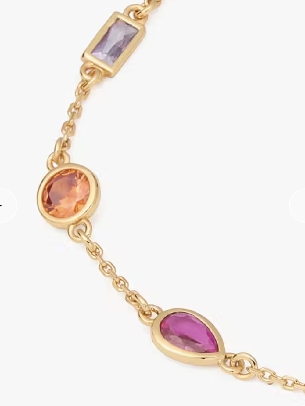 Kate Spade Gold Tone Bracelet – Elegant & Sparkly Multistone Bracelet